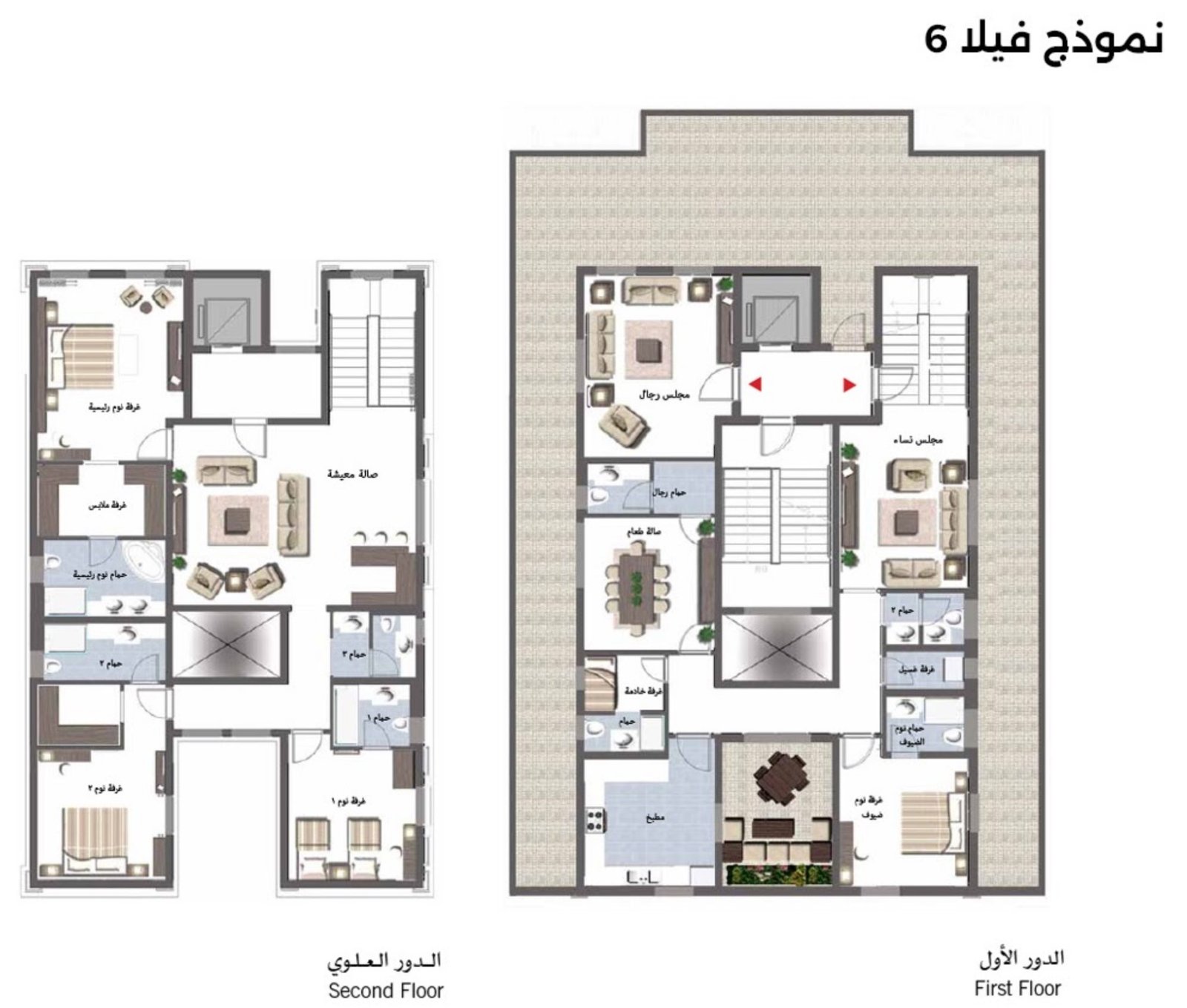 نموذج فيلا 6